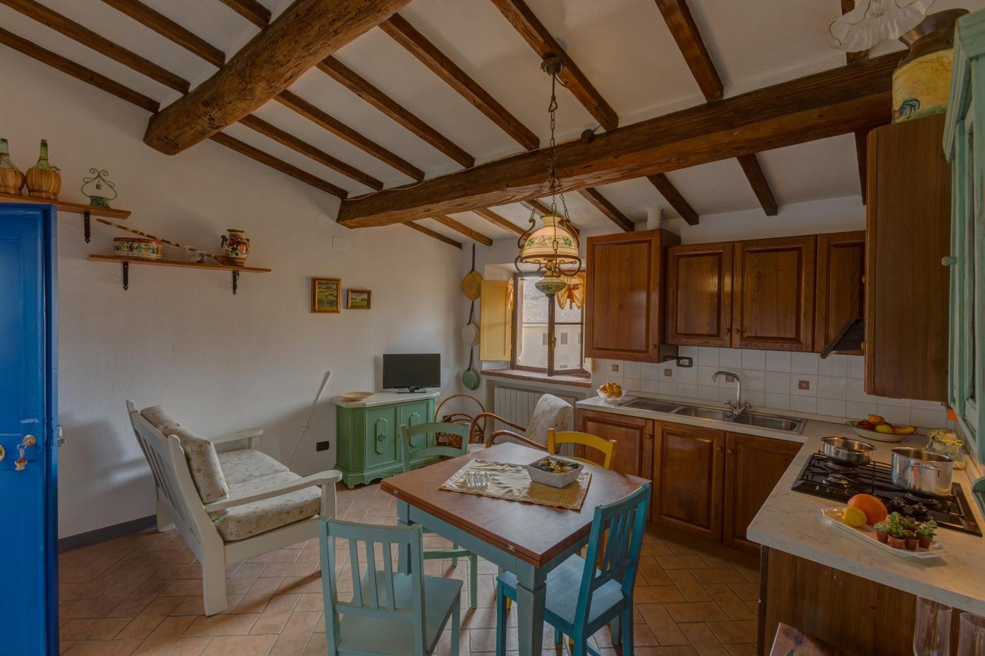 Casa Il Castello Apartment Gambassi Terme Bagian luar foto